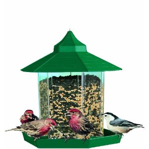 gazebo bird feeders, bird feeder, unique bird feeders