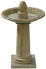 cement bird bath, bird feeder, unique bird feeders